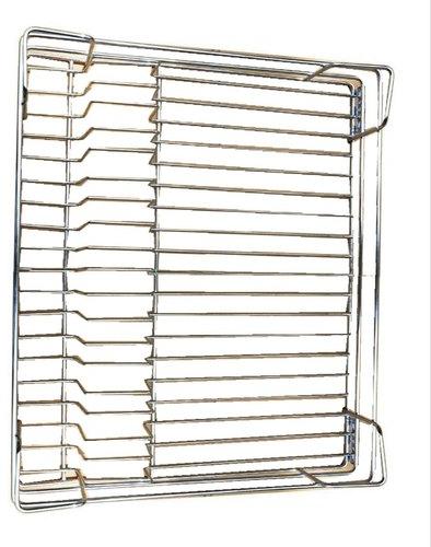 Stainless Steel Cup And Saucer Basket, Shape : Rectangular