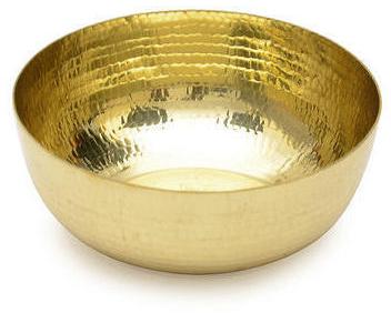 Plain brass bowl, Features : Buffet Specials, Hard Structure, Light Weight, Stocked