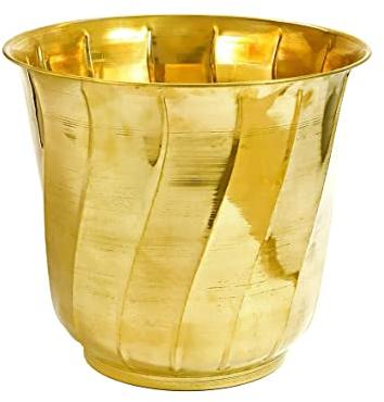 Polished Brass Planter, Feature : Attractive Pattern, Eco Friendly, Waterproof