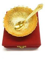 Gold Plated Bowl