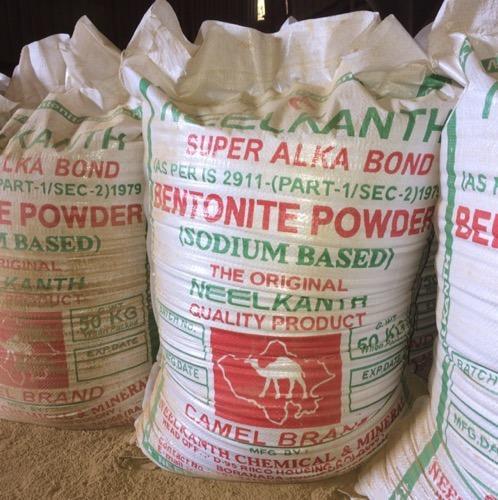 Neelkanth Sodium Based Bentonite Powder, Packaging Size : 100kg