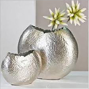 Shiny Polish UD-10600 Aluminum Flower Vase, Packaging Type : Carton Box
