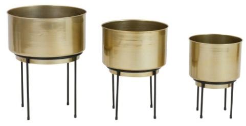 UD-9514 Iron Planter With Stand, Packaging Type : Wooden Box