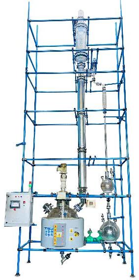 Semi-Automatic Fractional Distillation Unit, for Chemical Laboratory