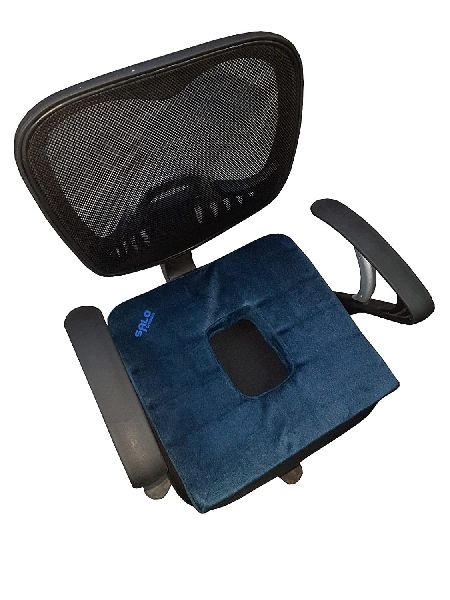 Visible Hole Donut Orthopedic Seat Cushion Relieves Piles, Lower Back Pain  (xl)