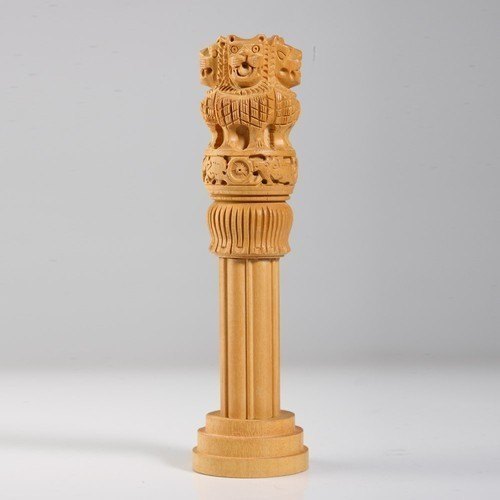 Wooden Ashoka Pillar, Color : Brown