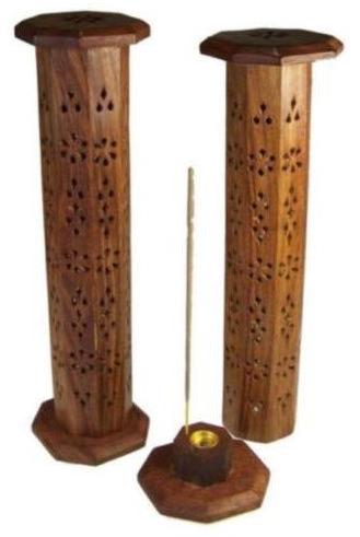 Wooden Incense Holder, Size : 12 Inch