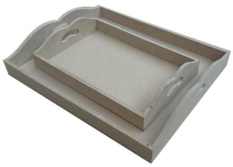 300-400 gm Polished Plain wooden serving tray, Size : Standard