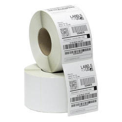 Paper Thermal Label Stickers, Color : White