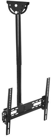 LCD TV Ceiling Mounted Stand, Color : Black