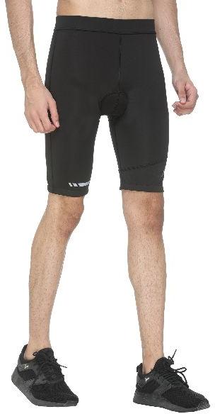 Plain Polyester Gents Cycling Shorts, Size : M