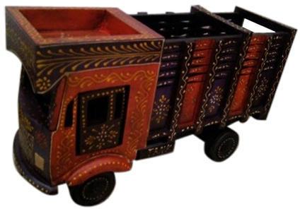 Wooden Small Truck, Color : Multicolor