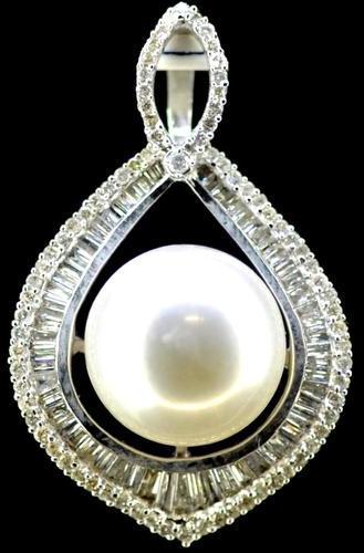 Pearl Diamond Pendants