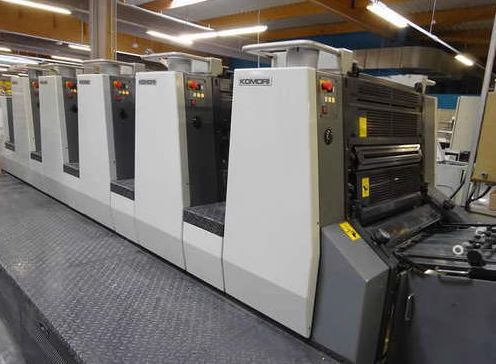 Used Komori Lithrone L-428 Offset Printing Machine