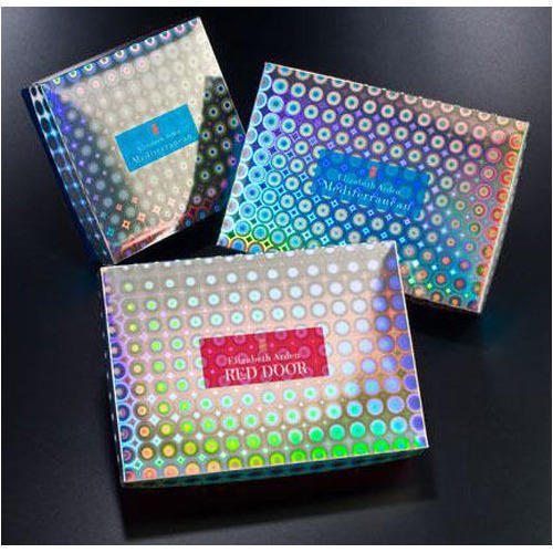 Rectangular Paper Holographic Cartons, for Goods Packaging, Size : Standard