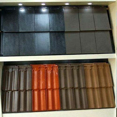 Mak Exterior Color Coated Clay Tiles, Feature : Water Proof