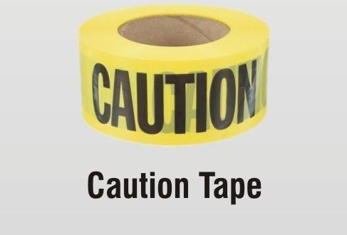 LDPE Caution Tape, for Warning