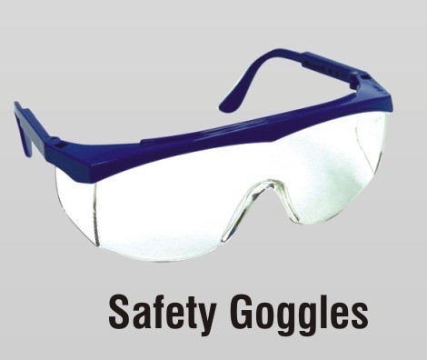 White Safety Goggle