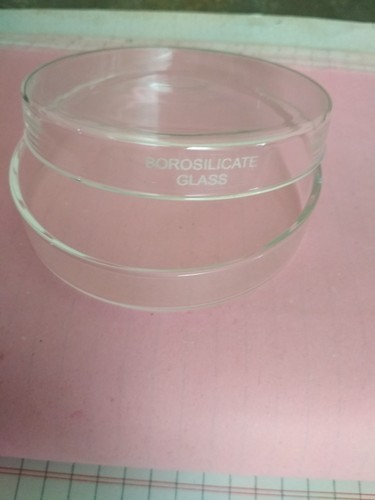 150X20mm Borosilicate Glass Petri Dish, Size : 6inch