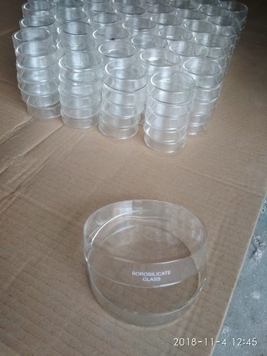60X15mm Borosilicate Glass Petri Dish