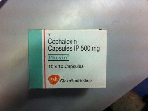 Phexin Cephalexin Capsules, Packaging Type : Strip