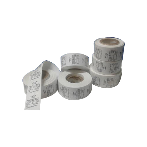 Paper Printed Bar Code Label, Color : White