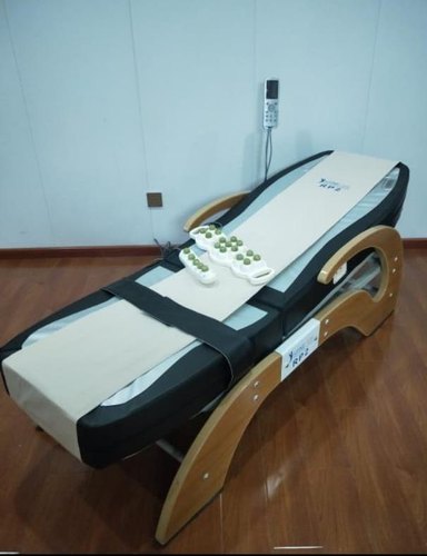 Electric Automatic Aluminium Full Body Massage Bed, Feature : Durable, Foldable, Low Maintainance