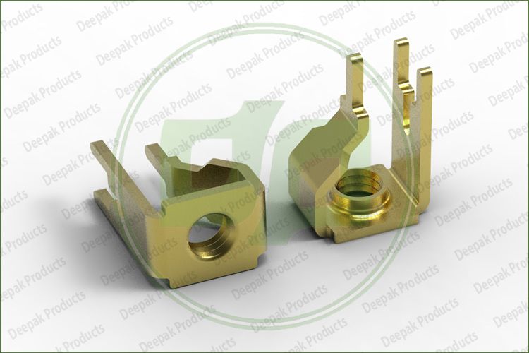 CuZn37 Brass Terminal, for Electrical Fittings, Feature : Casting Approved, Non Breakable
