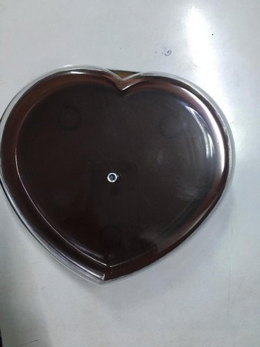 Plain Plastic Chocolate Packing Box, Shape : Heart