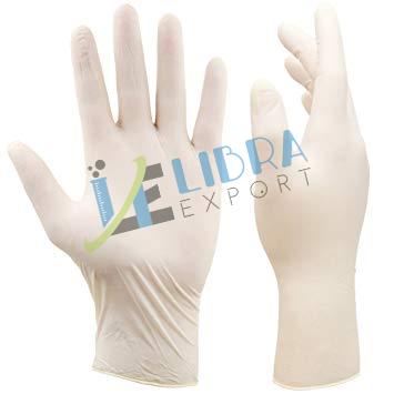 Libra latex examination gloves, for Clinical, Hospital, Laboratory, Length : 10-15 Inches
