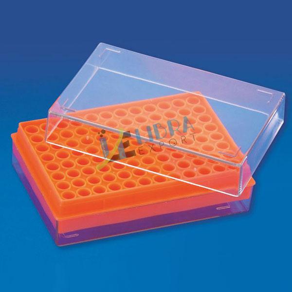 Polished Plastic PCR Tube Rack, for Chemical Laboratory, Feature : Corrosion Resistance, Dimensional