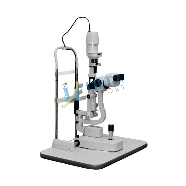 Electricity Slit Lamp Microscope, for Hospital, Feature : Actual View Quality, Contemporary Styling