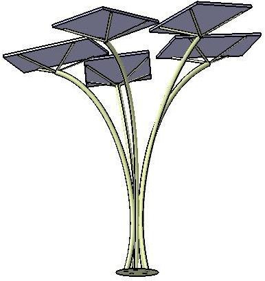 GPTS FLR04 Solar Tree