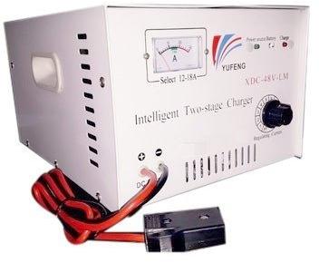 E Rickshaw Battery Charger, Color : White