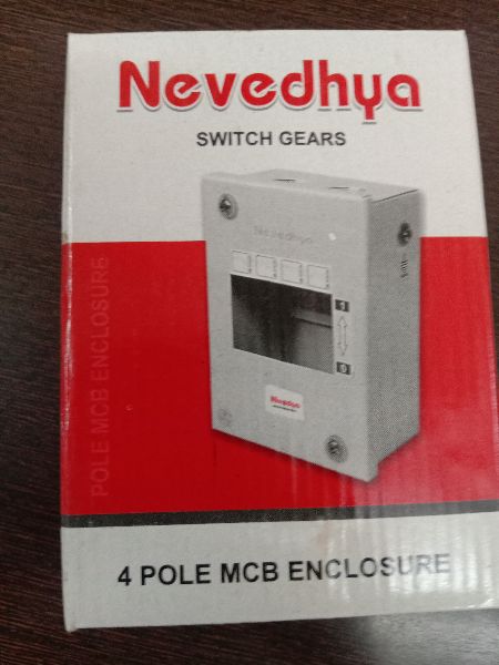 4 Pole MCB DB Box, for Household, Industrial, Laboratory, Feature : Durable, High Accuracy, Light Weight