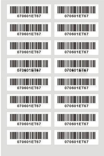 Bar Code Labels