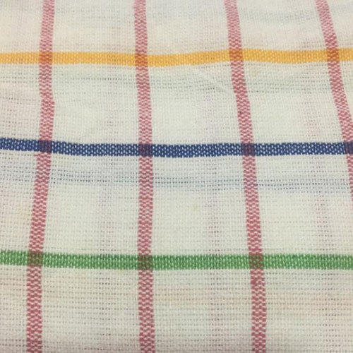 Cotton Checked Kitchen Towel, Size : Standard