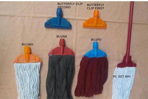 Clip Cotton Mop, for Indoor Cleaning, Size : Standard