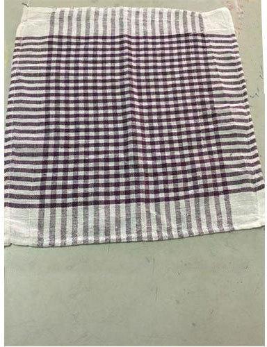 Checked Cotton Dry Clean Kitchen Cloth, Technics : Machine Made