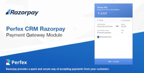 RazorPay Payment Gateway, Color : Sky Blue