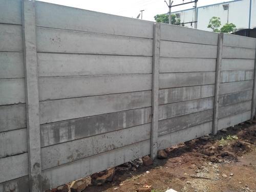Polished Cement Readymade Folding Compound Wall, for Boundaries, Construction, Size : 40x40ft, 45x45ft