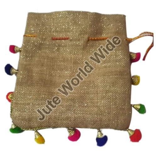 Handmade Jute Potli Bag