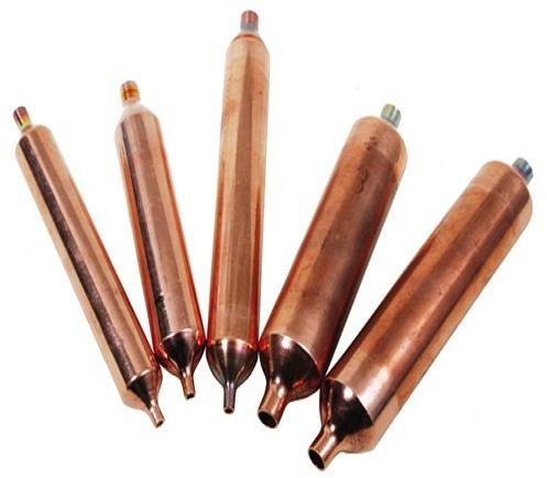 Cylindrical Copper Strainer