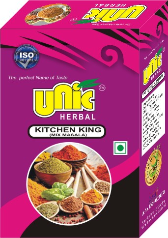 Natural Kitchen King Mix Masala, for Cooking, Feature : Good Quality, Hygenic, Long Shelf Life, Non Harmful
