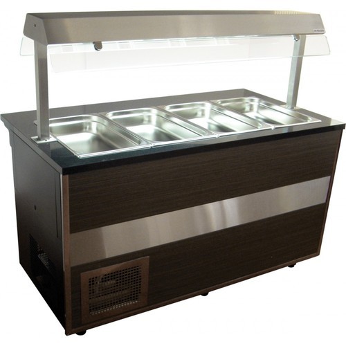 Stainless Steel Buffet Service Counter