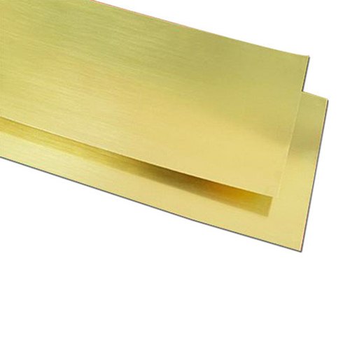  Rectangular Brass Plate, Color : Golden
