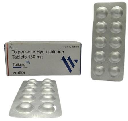 Tolperisone Hydrochloride Tablet, Packaging Type : Box
