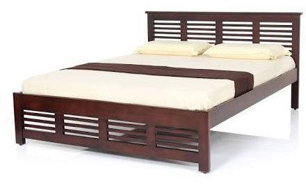 King Size Double Bed, Color : Dark Brown