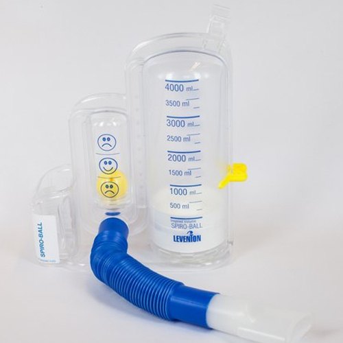 PVC Volumetric Respiratory Exerciser