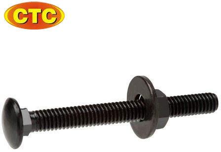MS Plated Carriage Bolt